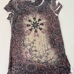 Daytrip Purple Graphic Short Sleeve Tee